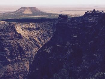 Aerial view of landscape