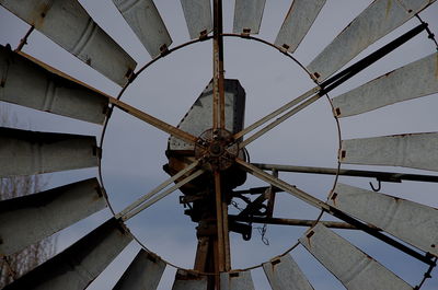 Low angle view of built structure against the sky