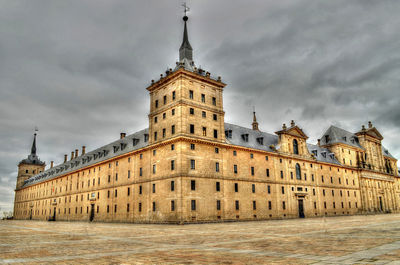 View of historic building against sky