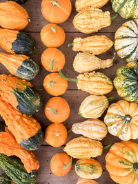 Full frame shot of oranges