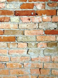 Full frame shot of brick wall