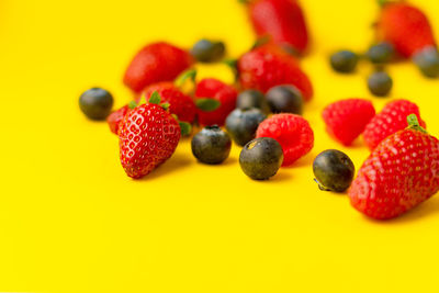 Close-up of strawberries