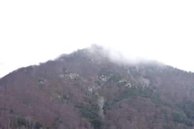Scenic view of mountains