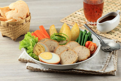 Selat solo galantin, traditional javanese dish with western influence. popular from solo,