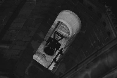 Low angle view of historic building