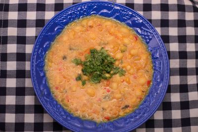 Close-up of food in plate