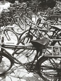 Cars parked in parking lot