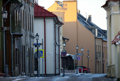 View of buildings in city