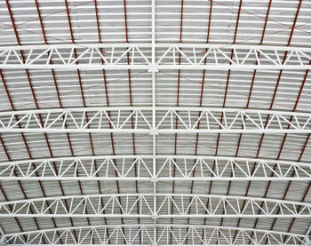 Low angle view of ceiling of building