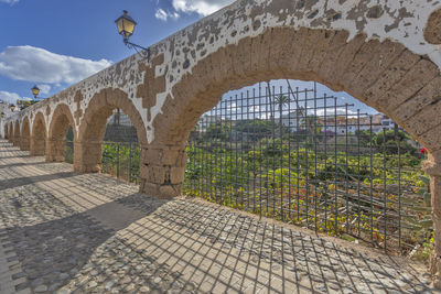 View of bridge against sky