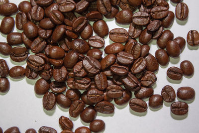 Close-up of coffee beans