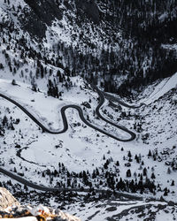 Snow covered landscape