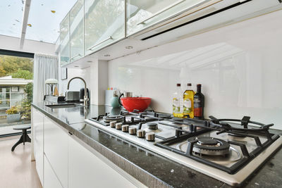 Interior of kitchen at home