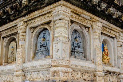 Mahabodhi temple, bodh gaya, india. buddha attained enlightenment here, gaya, india