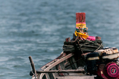 Boat in sea