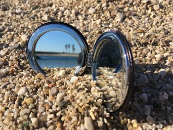 Close-up of stones on stone