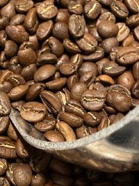 Full frame shot of coffee beans