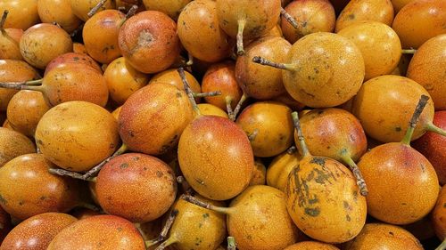 Full frame shot of fruits for sale at market stall