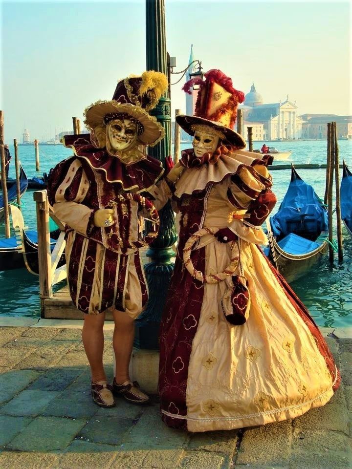 MAN STANDING ON MASK