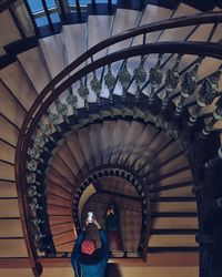 Stairs leading to staircase