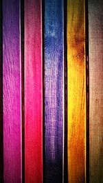 Full frame shot of multi colored wall