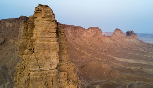 Rock formations