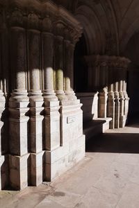 Low angle view of historic building