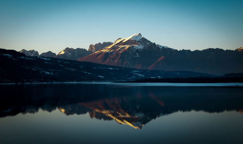 Santa croce lake