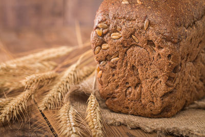 Close-up of wheat