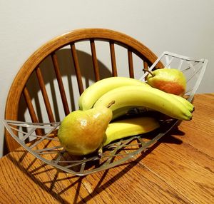 Close-up of apple on table