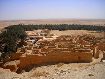 Old ruins against sky