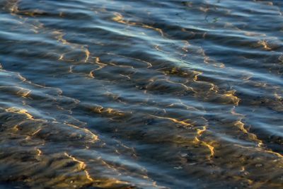 Full frame shot of rippled water