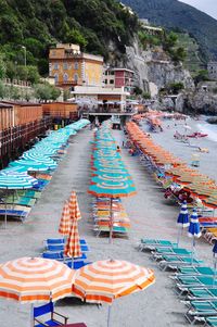 Beach in manarola