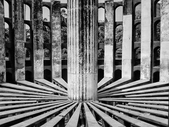Full frame shot of built structure