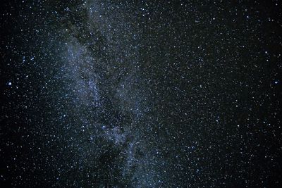 Star field against sky at night