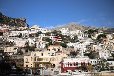 View of buildings in city