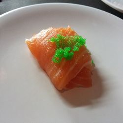 Close-up of served food