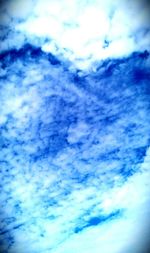 Low angle view of cloudy sky