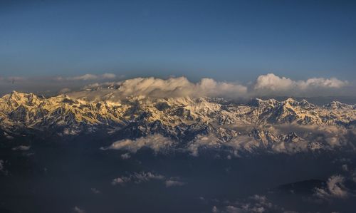 Scenic view of cloudscape against sky