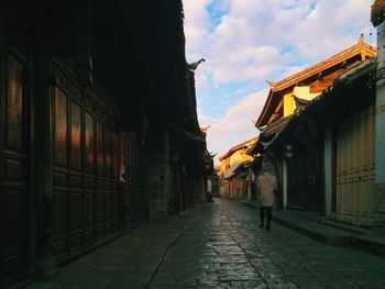 View of buildings in city