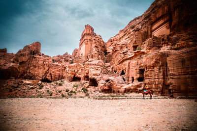 Group of people on rock