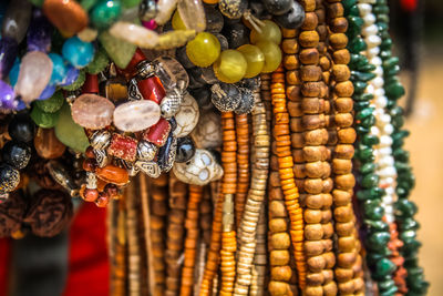 Close-up of multi colored candies