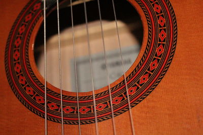 Close-up of guitar