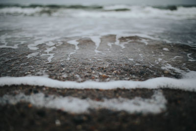 Close-up of water surface