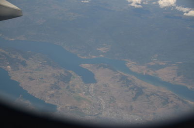 Aerial view of landscape