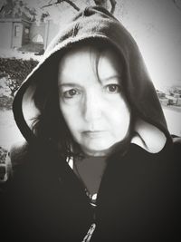 Portrait of young woman