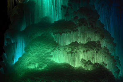 Low angle view of cave