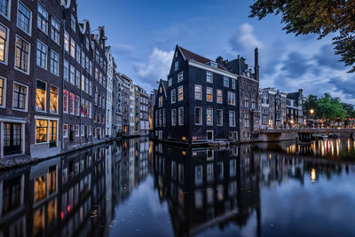 Amsterdam blue hour