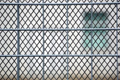 Full frame shot of metal fence