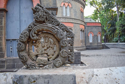 Statue of historic building